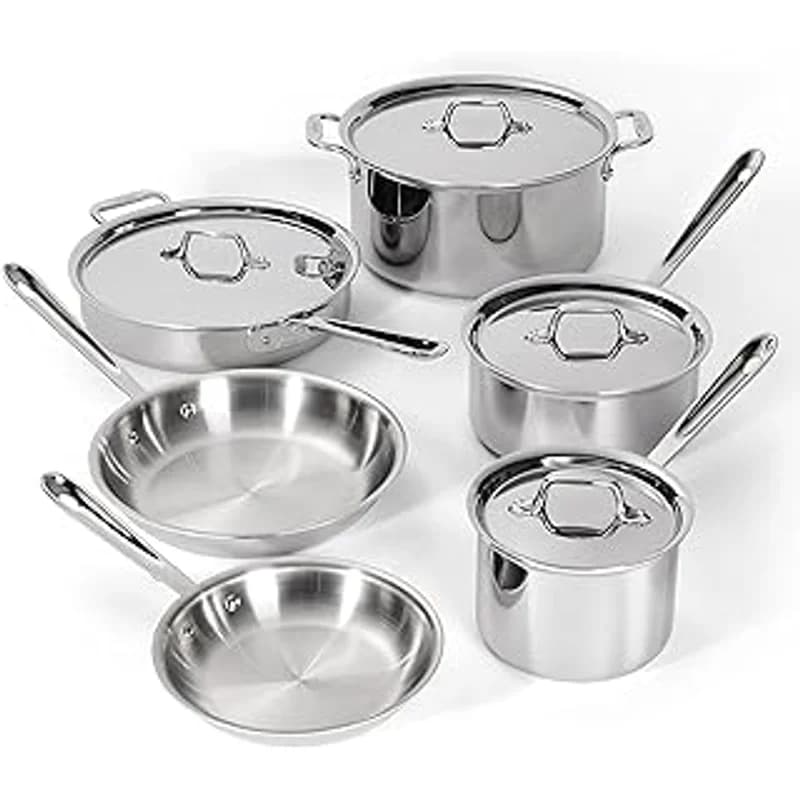 D3 Stainless Steel 10-Piece Set