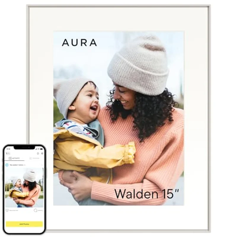 Aura Walden 15-inch WiFi Digital Picture Frame