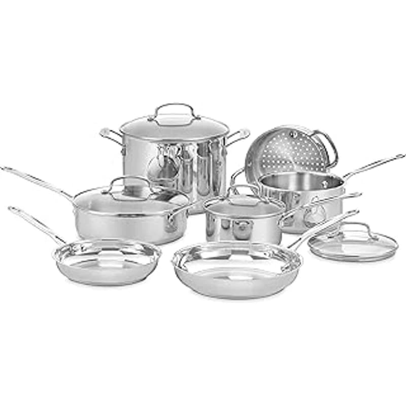 Chef's Classic Stainless Steel 11-Piece Set