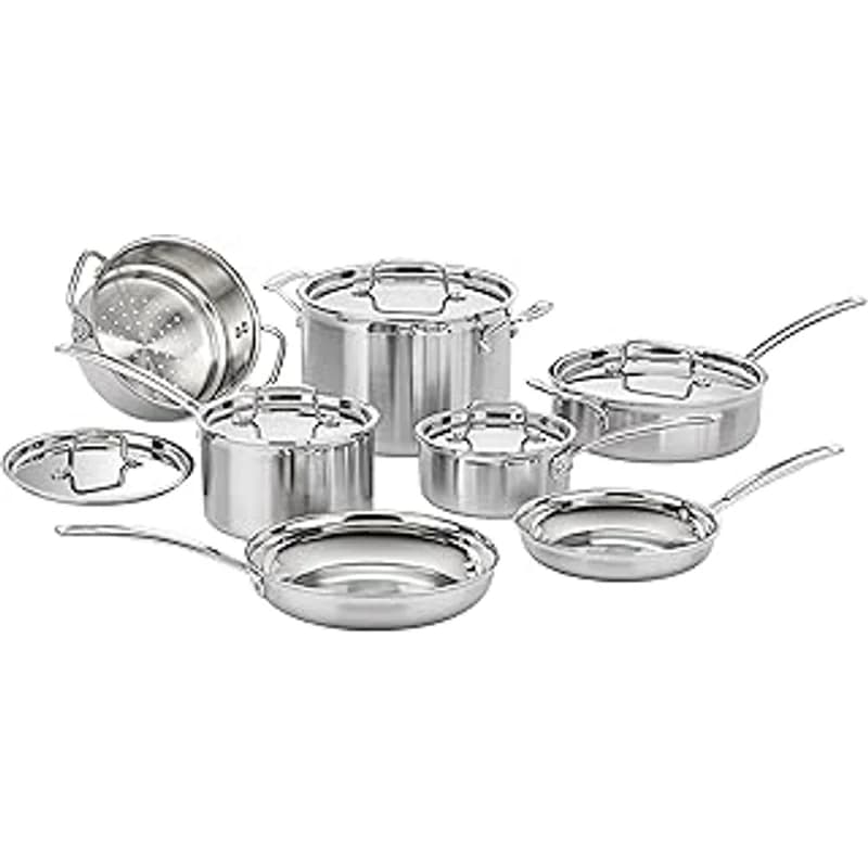 MultiClad Pro Stainless Steel 12-Piece Set
