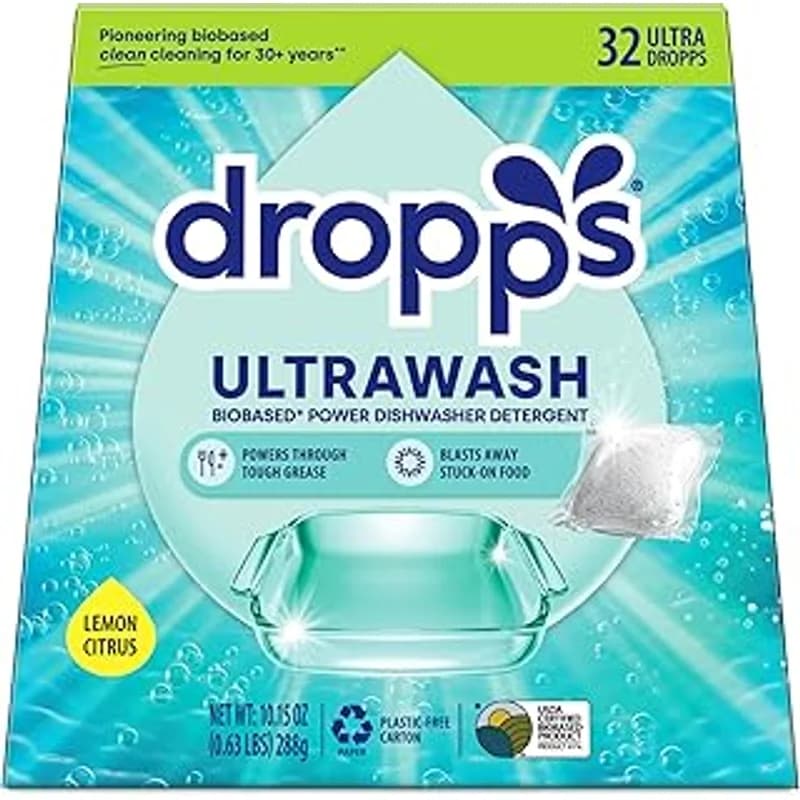 Dropps Stain & Odor Laundry Detergent Pods