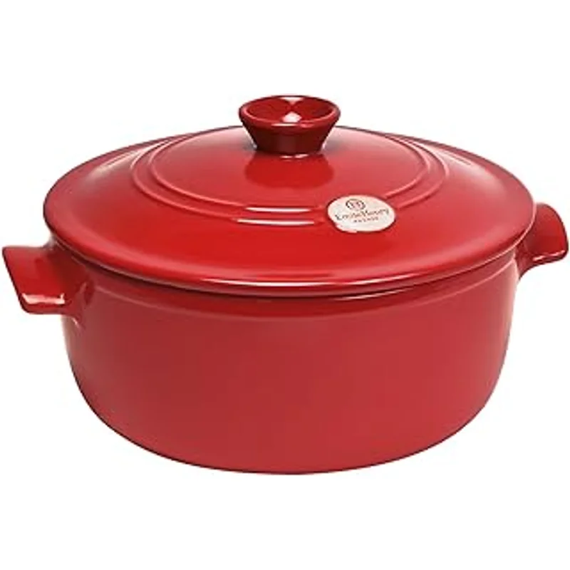 Flame Round Stewpot 4.2 Qt