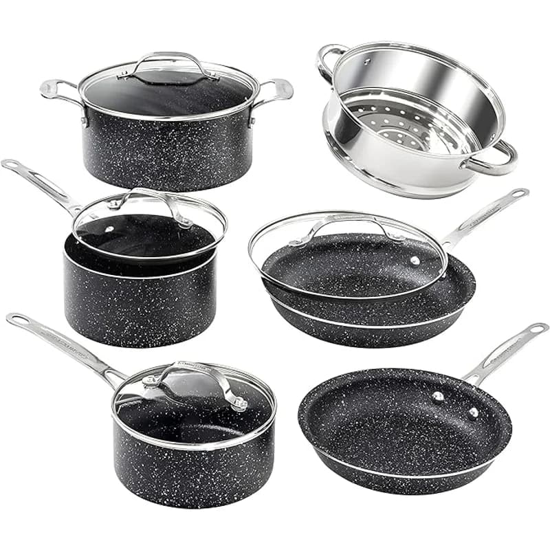 Diamond 10-Piece Nonstick Cookware Set