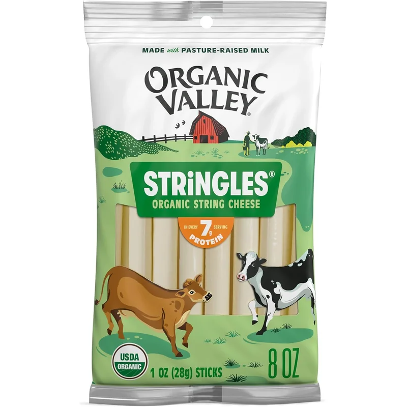 Organic Valley Stringles Mozzarella