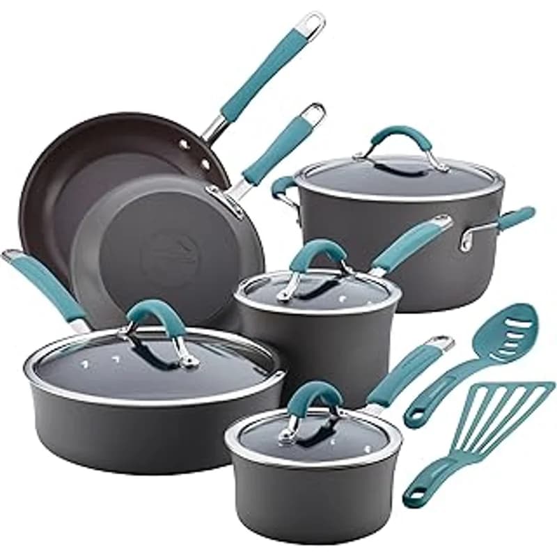 Cucina Hard Anodized Nonstick 12-Piece Set