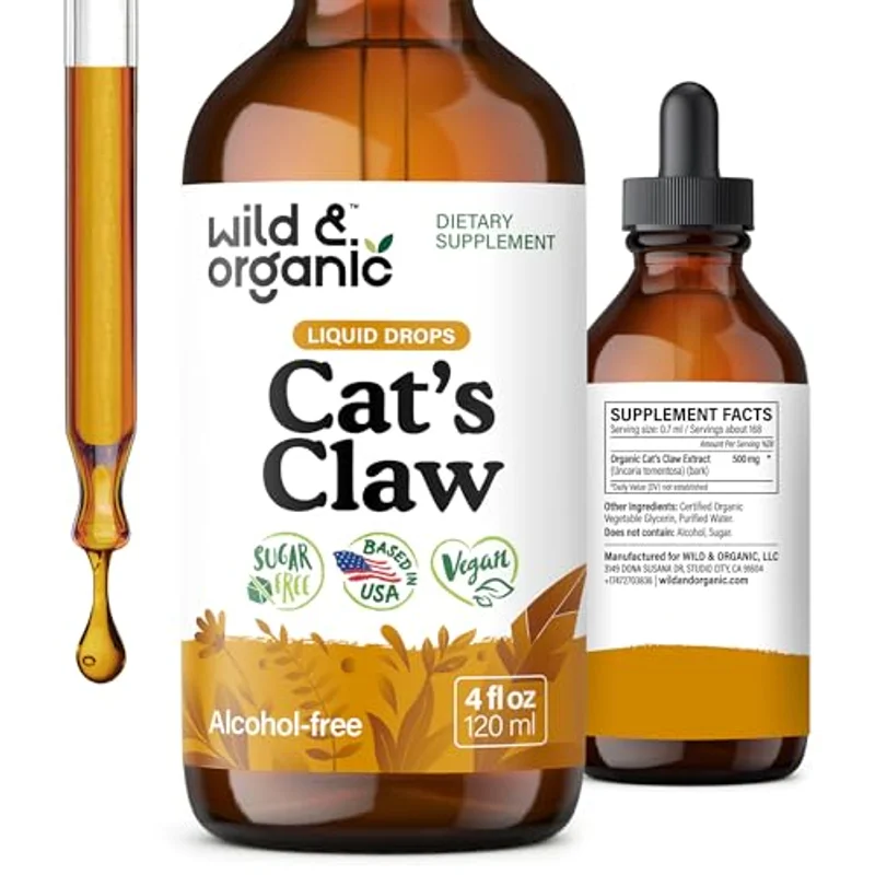 Wild & Organic Cats Claw Tincture