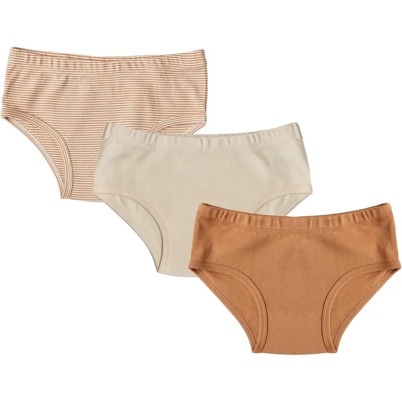 ORGANICKID Girls 100% Organic Cotton Briefs